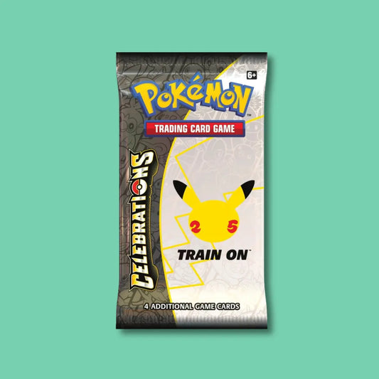 Pokémon Celebrations Booster Pack (4 Cards) | VTM