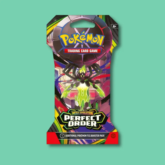 Pokémon Perfect Order sleeved booster pack (10 cards) from VTM Vending