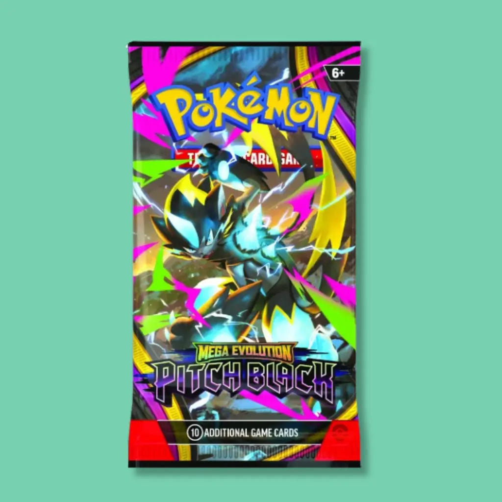 Pokémon Pitch Black booster pack, Mega Zeraora ex artwork