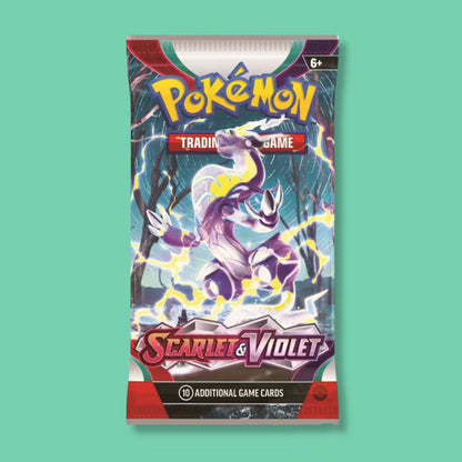 Pokémon TCG Scarlet & Violet base set booster pack Miraidon