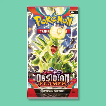 Pokémon TCG Scarlet & Violet Obsidian Flames Booster Pack – Tyranitar