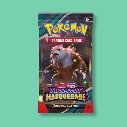 Pokémon TCG Scarlet & Violet Twilight Masquerade booster pack Ursaluna