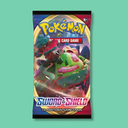Sealed Sword & Shield Base Set Gigantamax Snorlax Pokémon booster pack, wholesale for Pokémon vending machines from VTM Vending