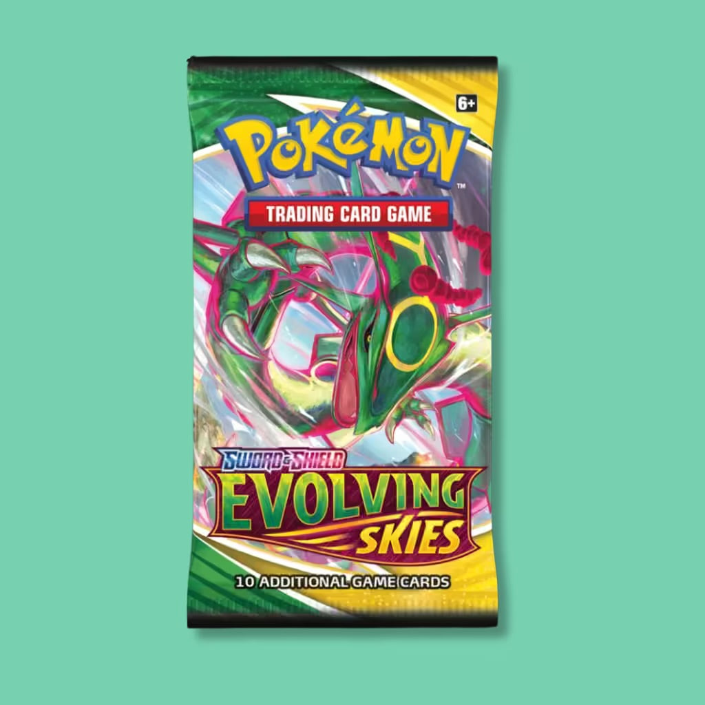 Pokémon TCG Evolving Skies booster pack, wholesale for Pokemon vending machines