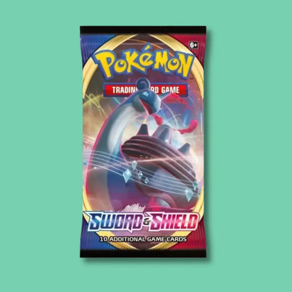 Sword & Shield Lapras Pokémon booster pack, sealed wholesale stock for VTM Vending trading card machines