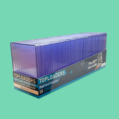 Top-Loader Vending Cases, 50 Pack | Fits Pokémon Booster Packs