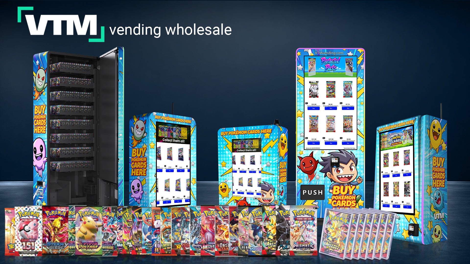 TCG Vending | VTM Vending Wholesale